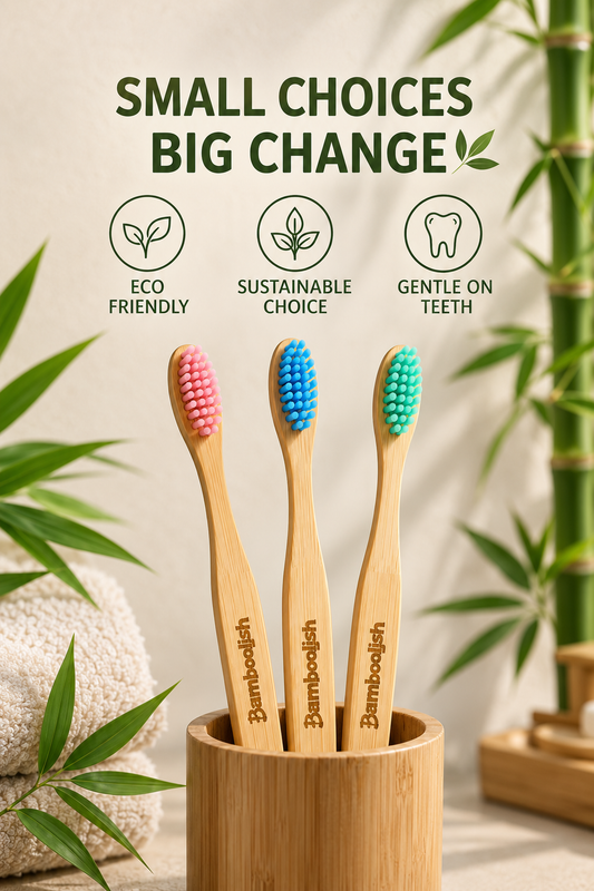 Kids Coloured Brush Pack of 3