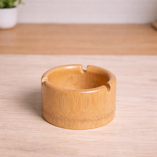 Bamboo Ashtray – Accessory for Smoking
