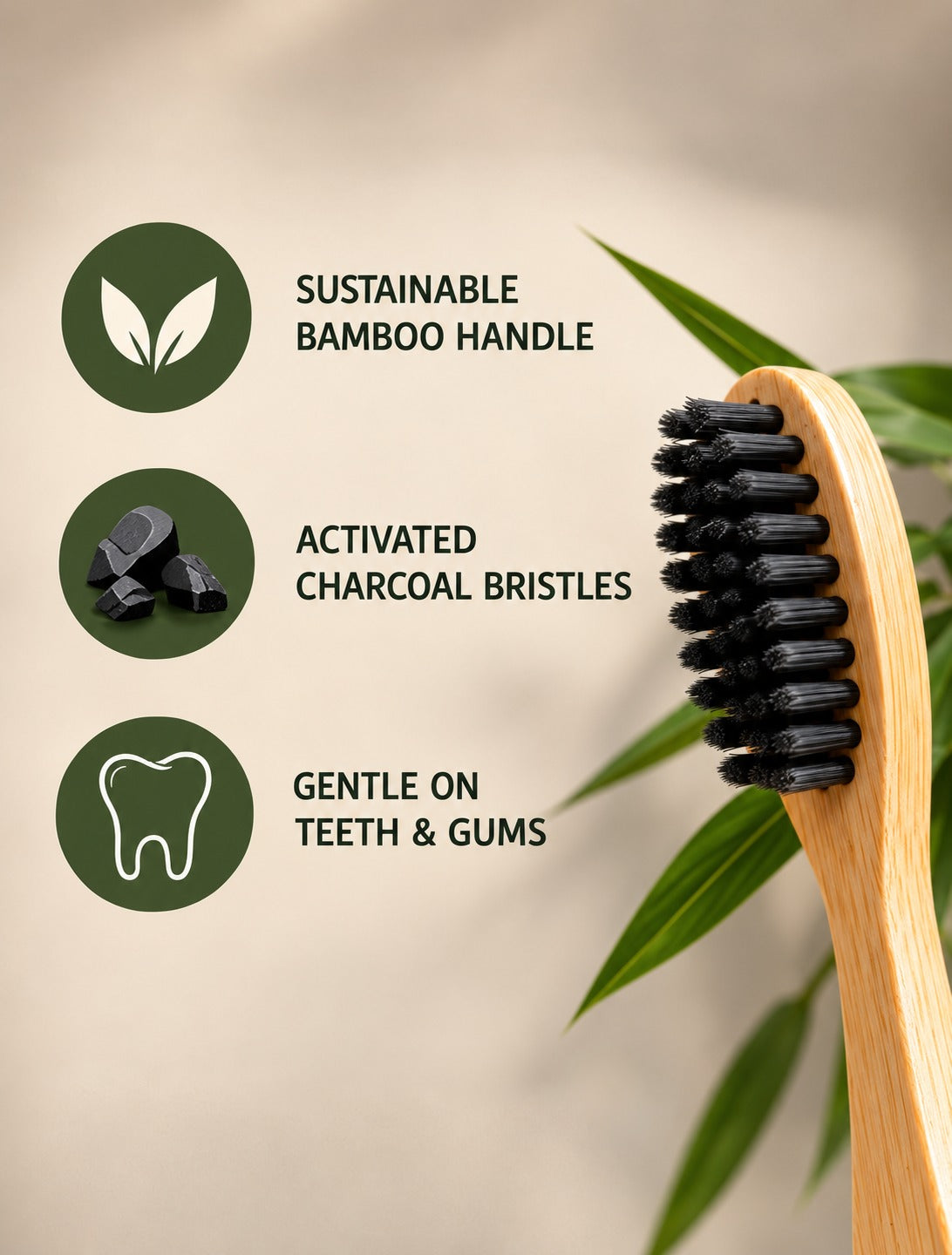 Bamboolish Charcoal Pack of 3