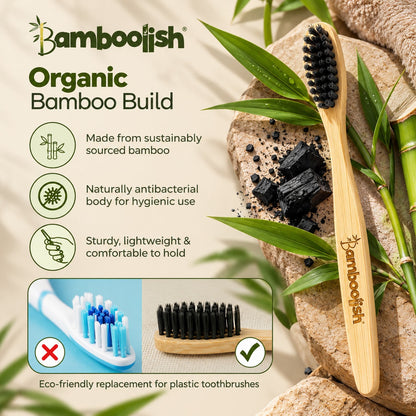 Bamboolish Charcoal Pack of 3