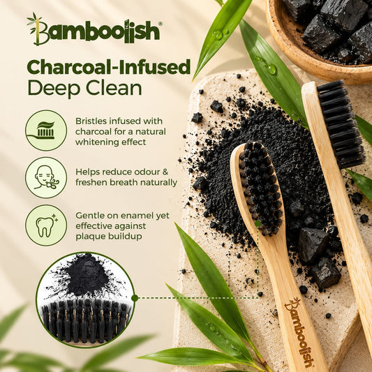 Bamboolish Charcoal Pack of 3